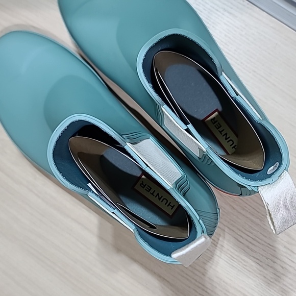 Hunter Women's Original Chelsea Color Splash Boot - Birdseye blue, US 8 NEW - Picture 10 of 11